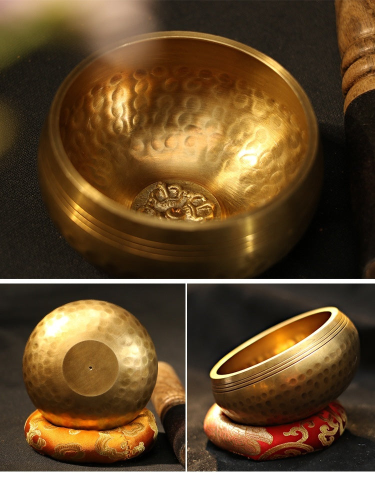 Handmade Buddha Bowl Chime Stone