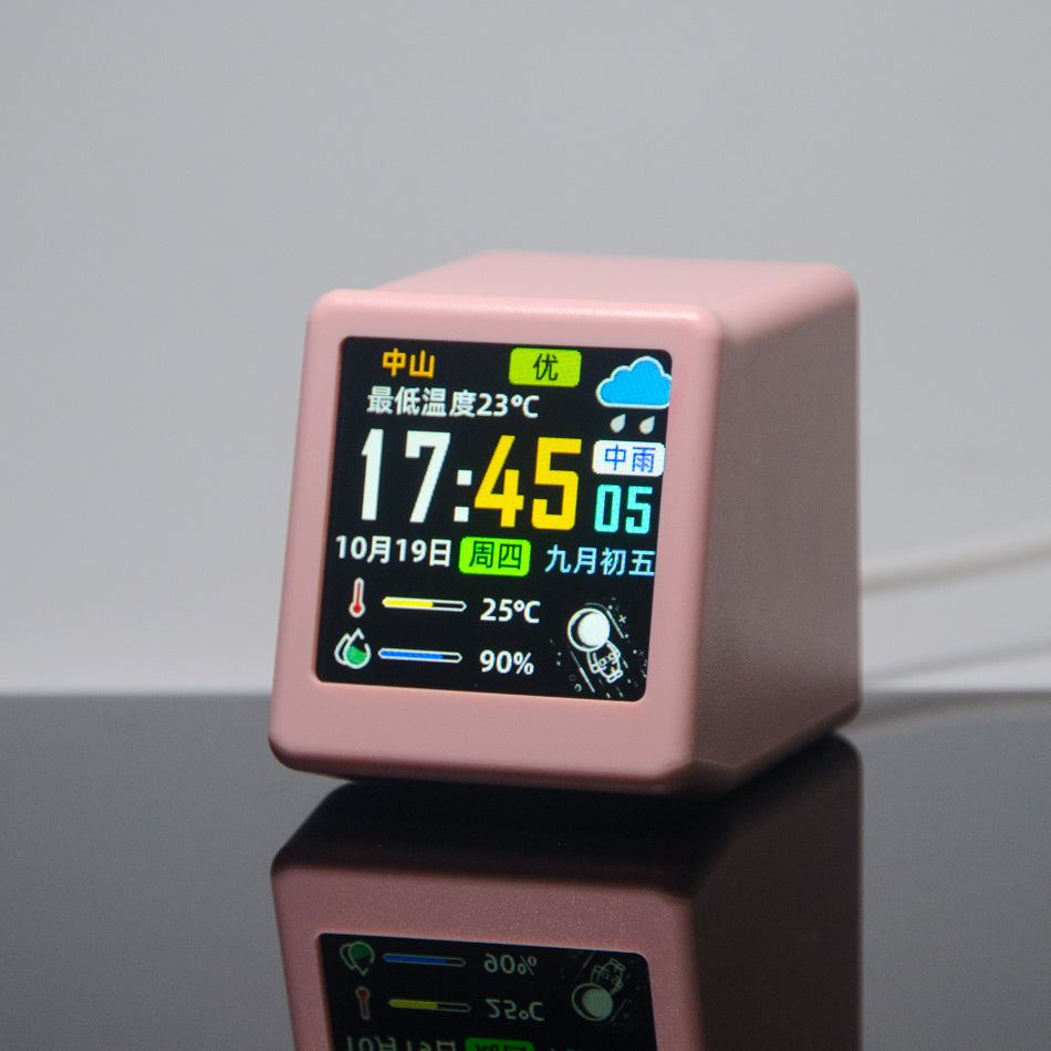 Screen Temperature Alarm Clock