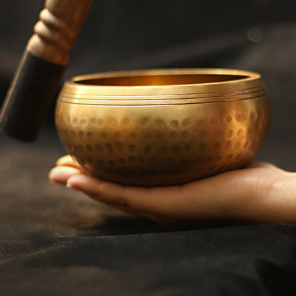 Handmade Buddha Bowl Chime Stone