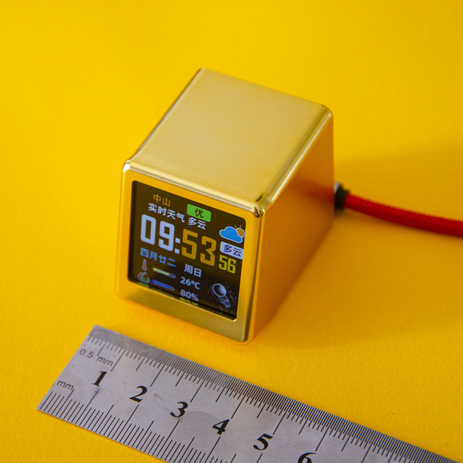 Screen Temperature Alarm Clock