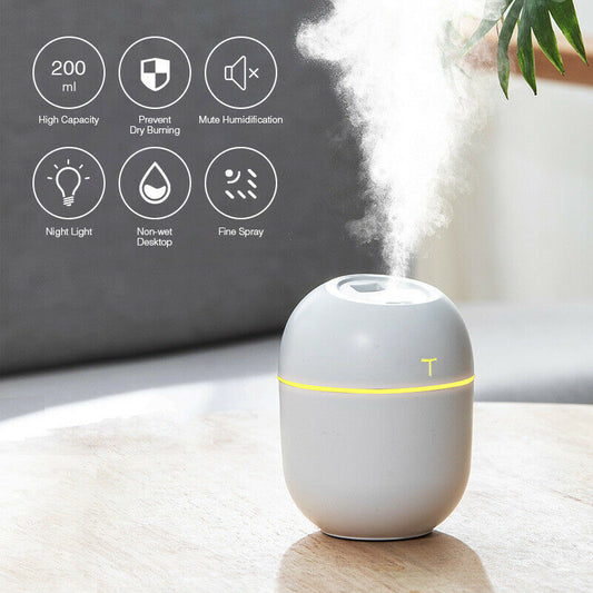 Mini Ultrasonic USB Oil Diffuser Car