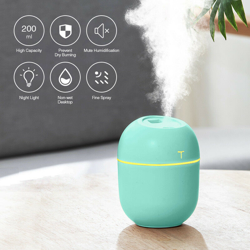 Mini Ultrasonic USB Oil Diffuser Car