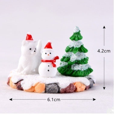 Succulent Mini Cute Animal Ornament