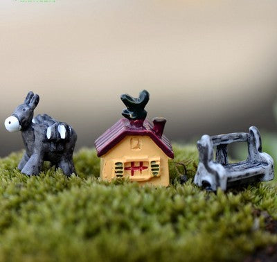Succulent Mini Cute Animal Ornament