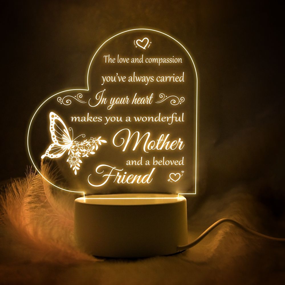 Night Light Warm Decoration Personalized Ornaments