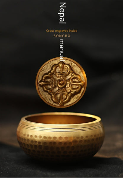 Handmade Buddha Bowl Chime Stone