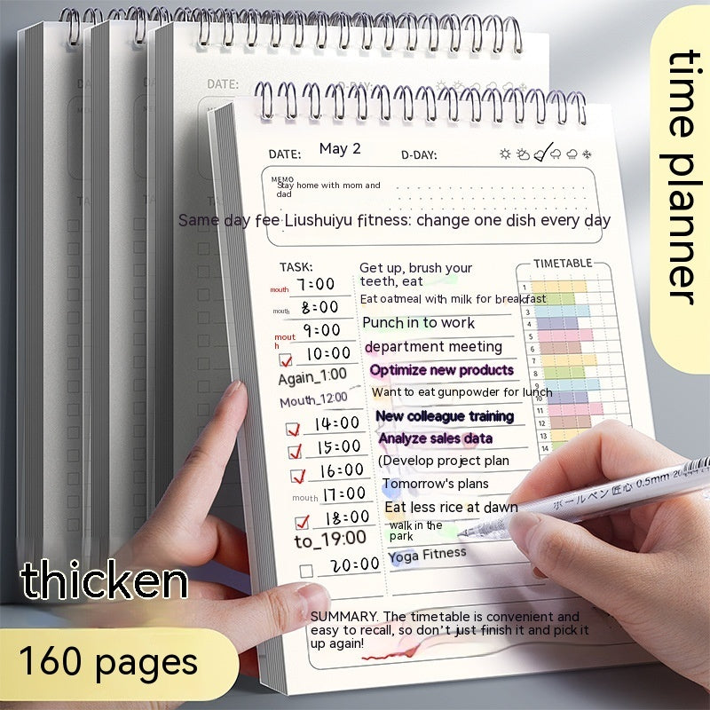 Daily Planner Travel Planning B5 Notebook