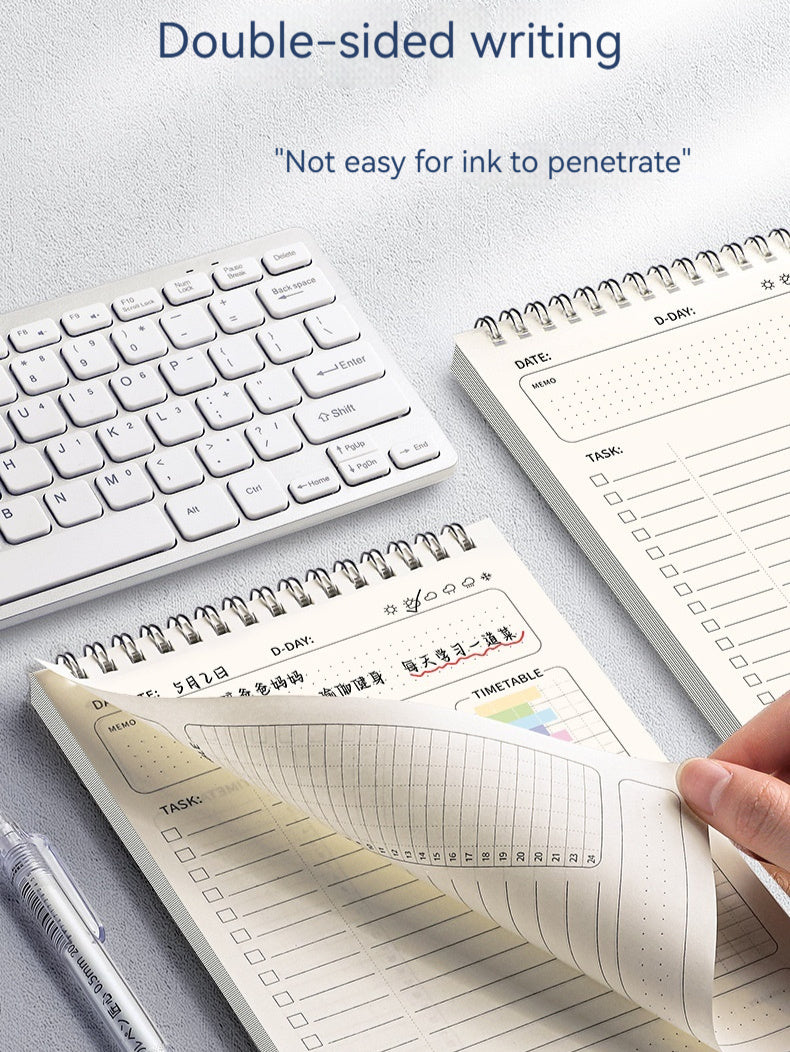 Daily Planner Travel Planning B5 Notebook