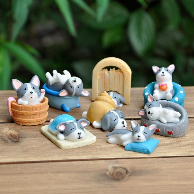Succulent Mini Cute Animal Ornament