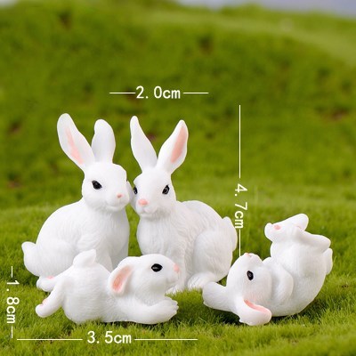 Succulent Mini Cute Animal Ornament