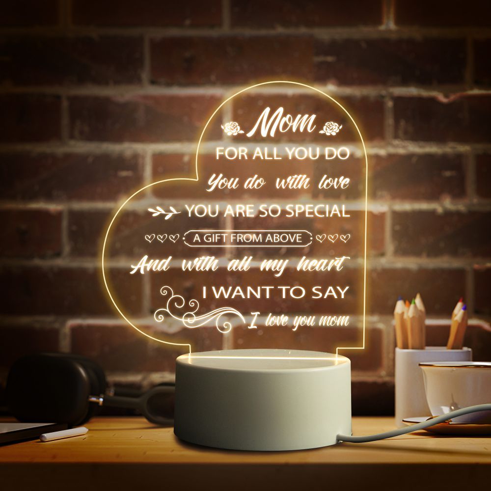 Night Light Warm Decoration Personalized Ornaments