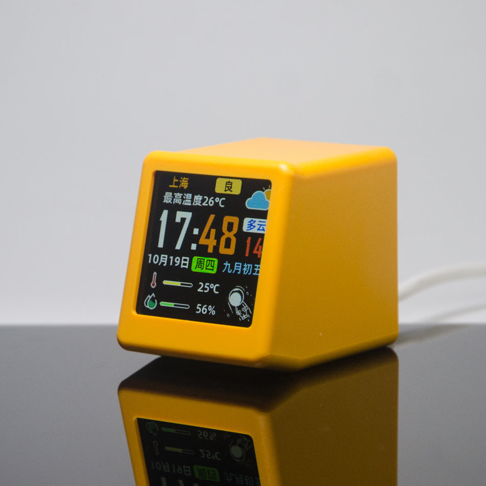 Screen Temperature Alarm Clock
