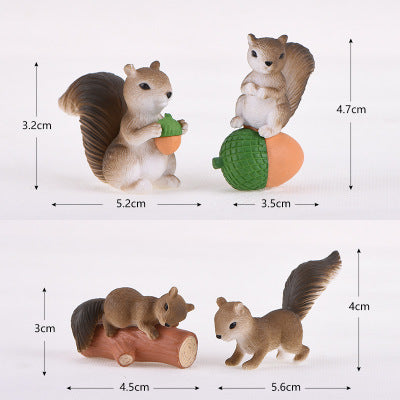 Succulent Mini Cute Animal Ornament