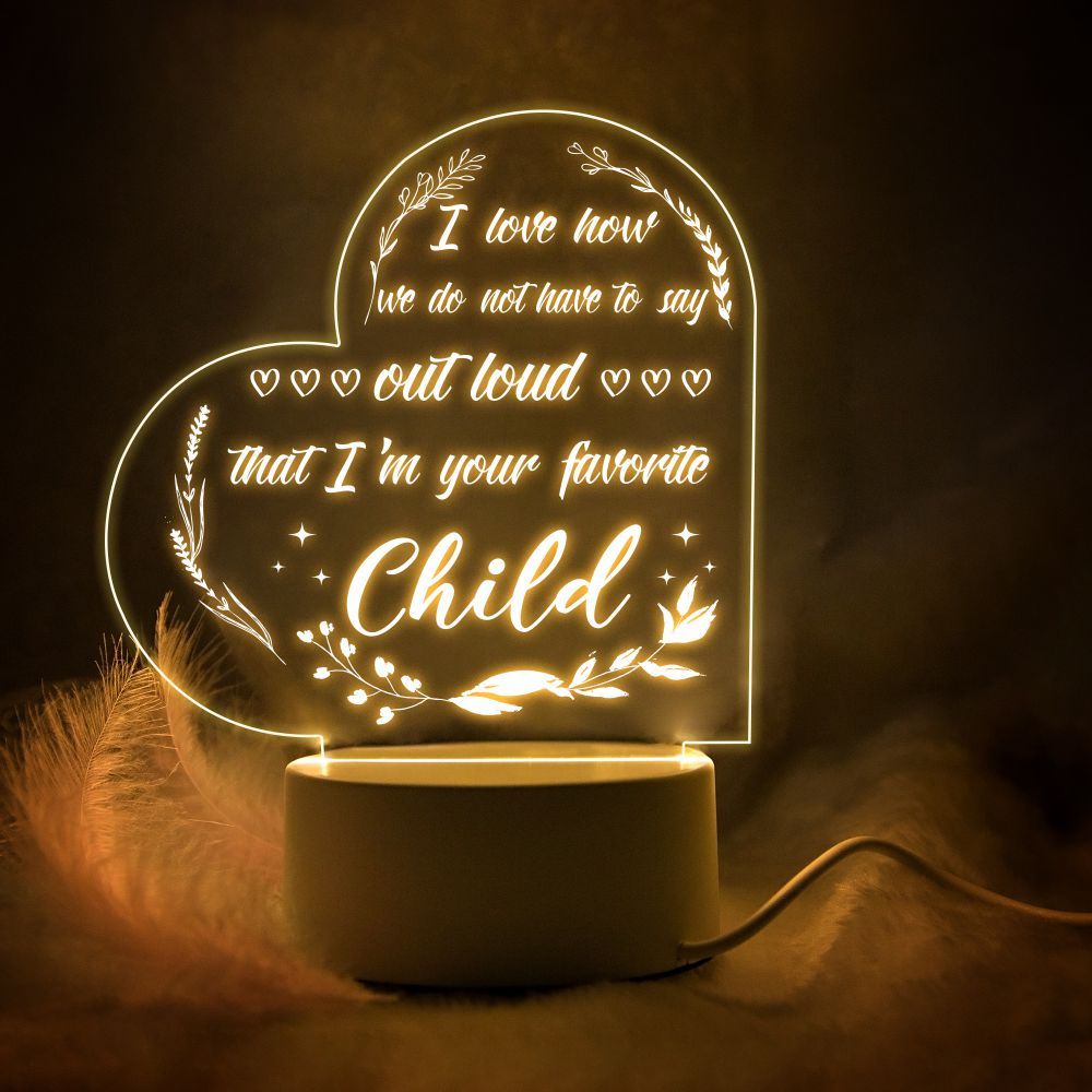 Night Light Warm Decoration Personalized Ornaments