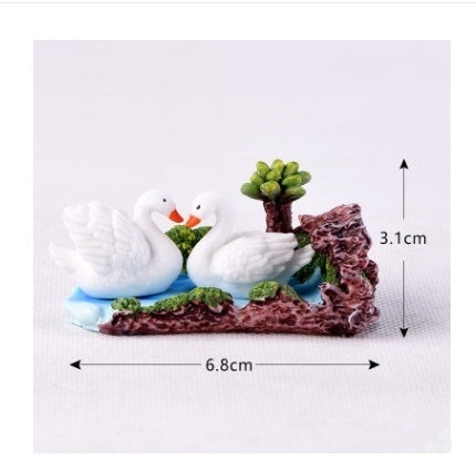 Succulent Mini Cute Animal Ornament