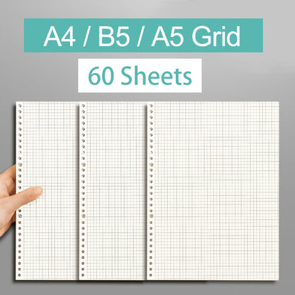 Removable Transparent Binder Notebook