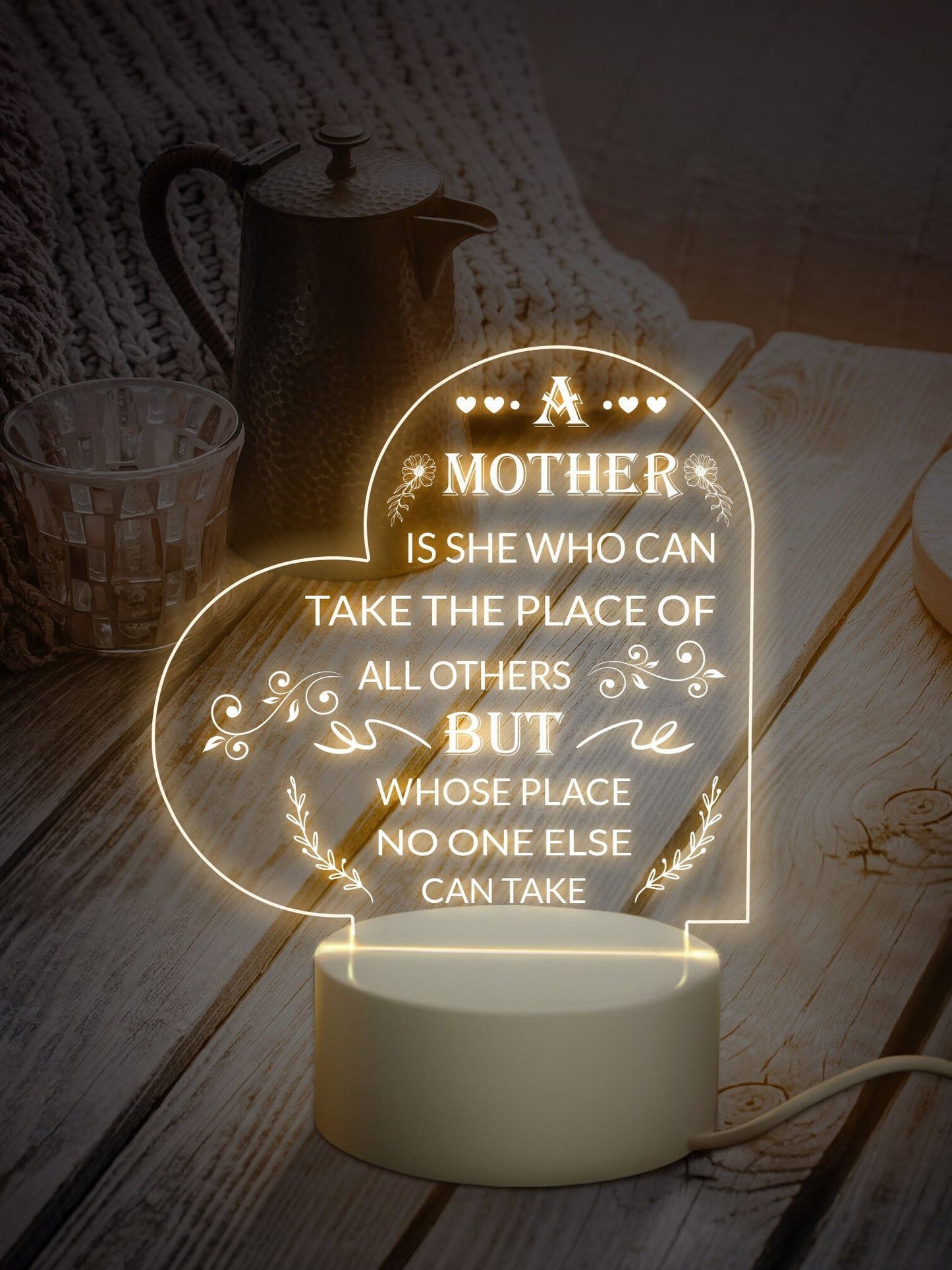 Night Light Warm Decoration Personalized Ornaments