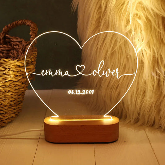 Custom Night Light Gift