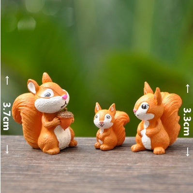 Succulent Mini Cute Animal Ornament