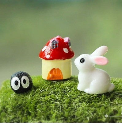Succulent Mini Cute Animal Ornament