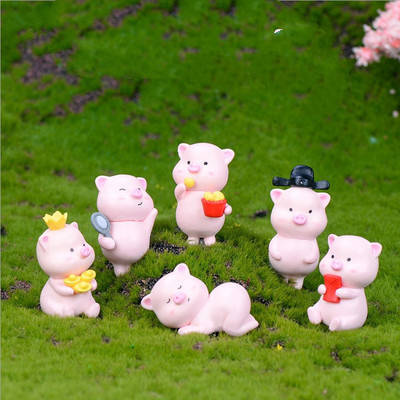 Succulent Mini Cute Animal Ornament