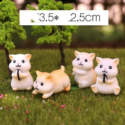 Succulent Mini Cute Animal Ornament