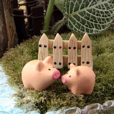 Succulent Mini Cute Animal Ornament