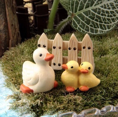 Succulent Mini Cute Animal Ornament