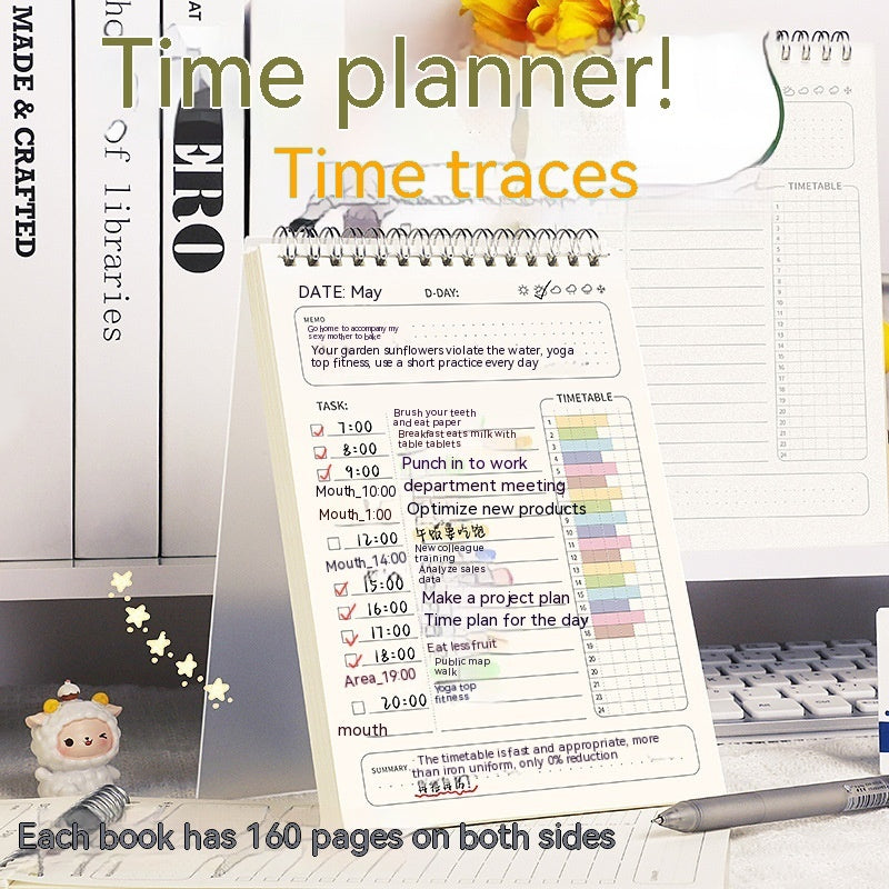 Daily Planner Travel Planning B5 Notebook