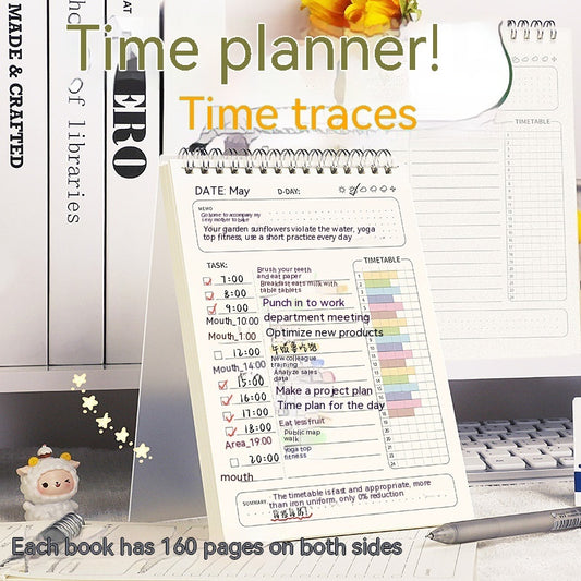 Daily Planner Travel Planning B5 Notebook