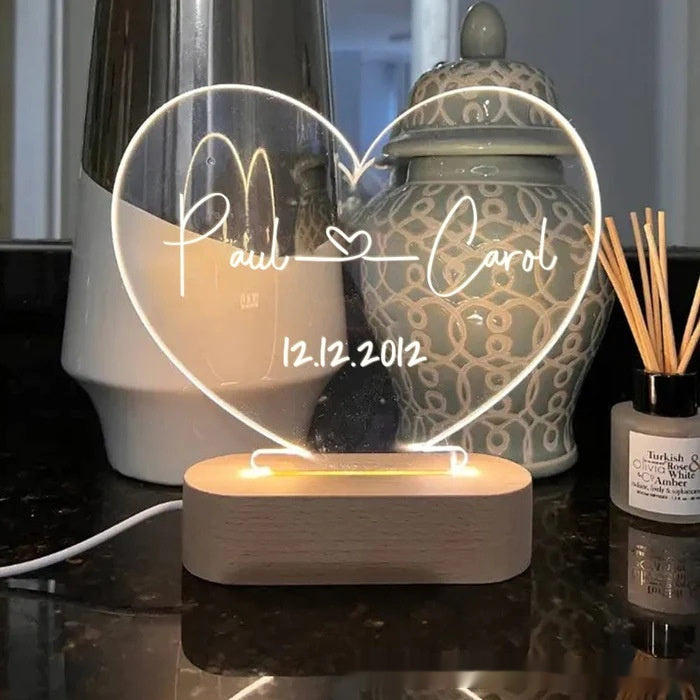 Custom Night Light Gift
