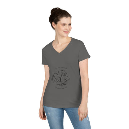 Live Life YOUR Way Ladies' V-Neck T-Shirt
