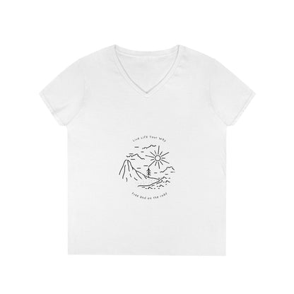 Live Life YOUR Way Ladies' V-Neck T-Shirt